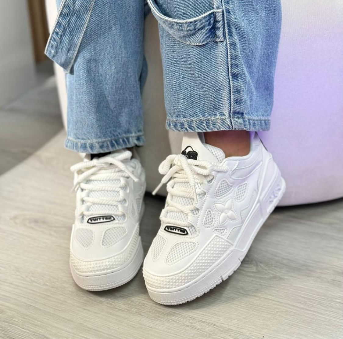 LOUIS VUITTON SKATE BLANCO
