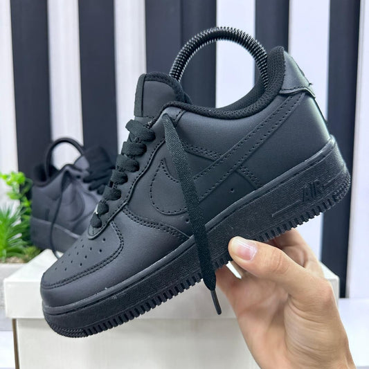 Af1 Negro Damas y Caballeros
