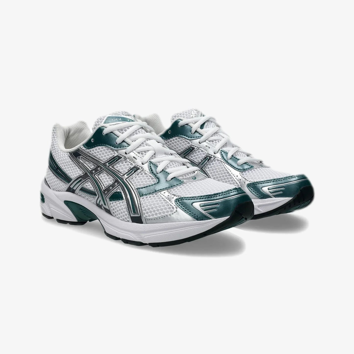 ASICS GEL 1130 BLANCO PLATEADO VERDE