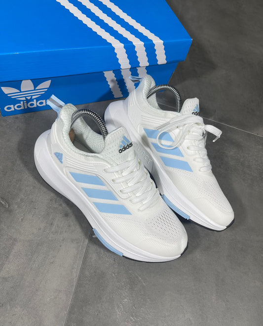 Adidas Vounce Blanca azul Damas