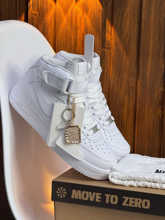 Af1 Bota Blanca Damas y Caballeros